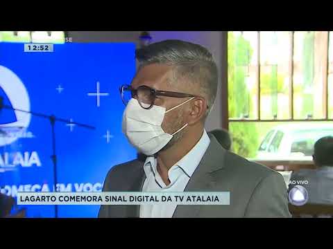 Vice-prefeito de Lagarto fala sobre sinal digital da TV Atalaia que chegou  - Balanço Geral Sergipe