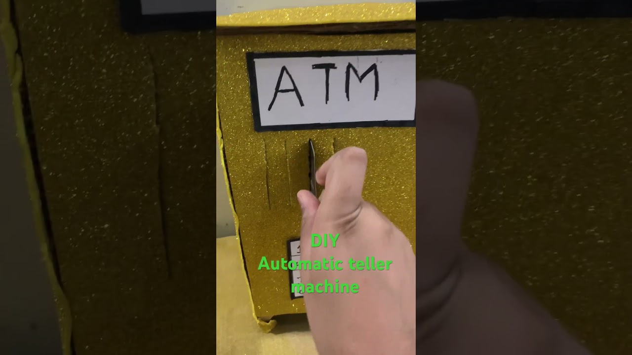 DIY automatic teller machine 