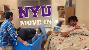 COLLEGE MOVE IN DAY!! | New York University 2025