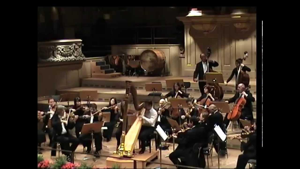 F. A. Boieldieu Concerto for harp in C major, op. 82 Nicola Mosca Zürcher Kammerorchester YouTube