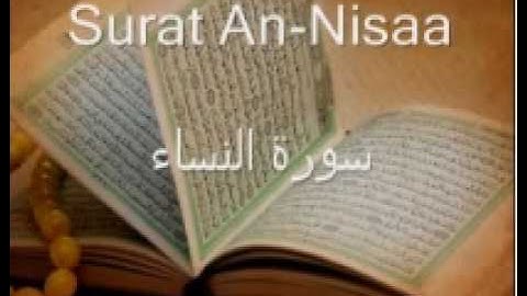 004 surat an-nisa part 2/8 سورة النساء الجزء