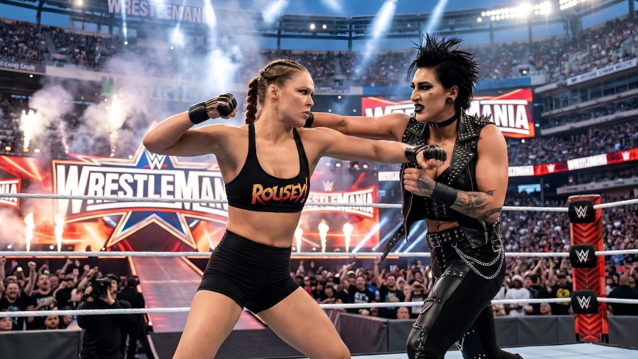 DREAM MATCH – Ronda Rousey vs Rhea Ripley – SmackDown (March 1, 2026) 👊🔥 #rondarousey #rhearipley