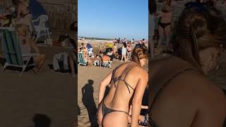 🇦🇷 Mar del plata Beach A Beautiful Day