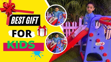 Foldable Garden Slide For Kids Unboxing and Installation | Best Gift For Kids