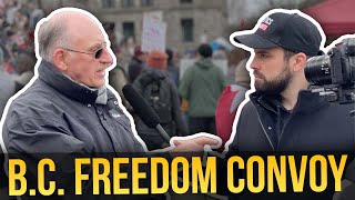 Freedom Convoy Arrives in Victoria, B.C.