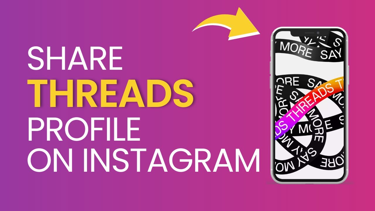 How to Share Threads profile on Instagram | Easy