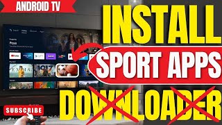 No Downloader? How to Install Live Sports Apps on ANY Android TV (Very Easy) screenshot 2