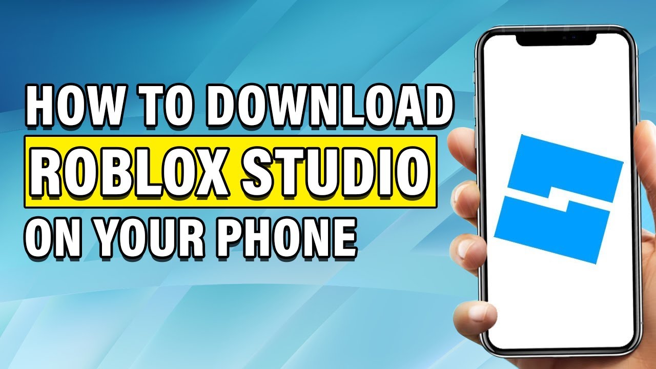 How To Download Roblox Studio On Your Phone (2023 Update) 