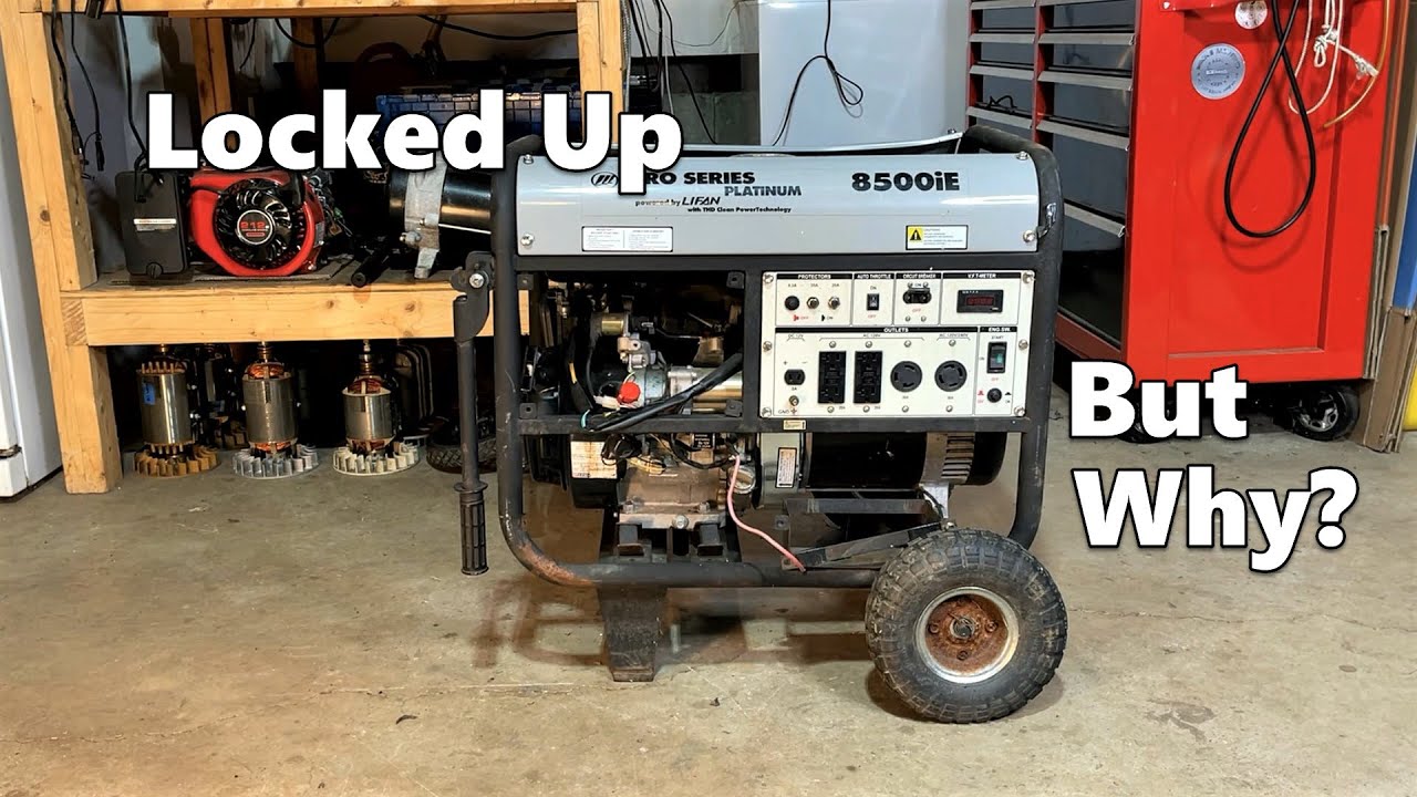 Seized LiFan Generator (Part 1) - What Happened?