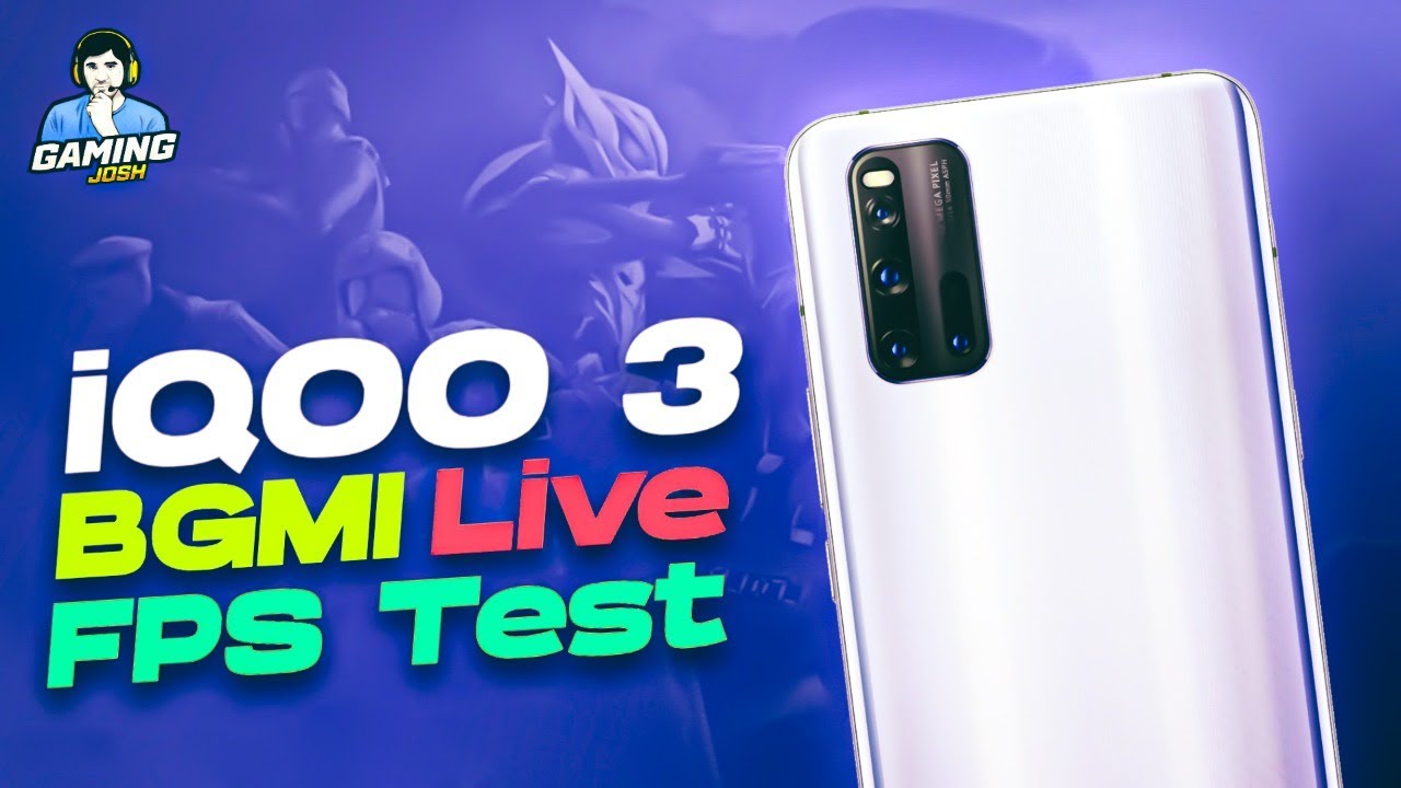 iQOO 3 BGMI Live FPS Test | Best Cheapest Snapdragon 865 phone performance?