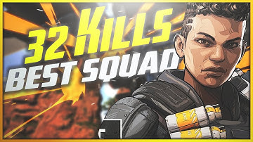 My New Best Squad? 32 Kills With JoshOG & XCudi (Apex Legends)
