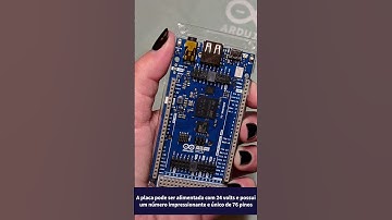 Nova placa Arduino GIGA R1 WiFi #shorts