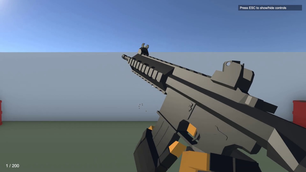 Low Poly M416 FPS Animations Test (Updated) - YouTube