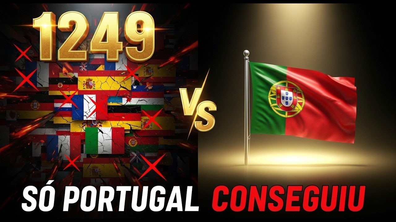 Portugal Fez ISTO em 1249 Que Nenhum País Europeu Conseguiu Repetir