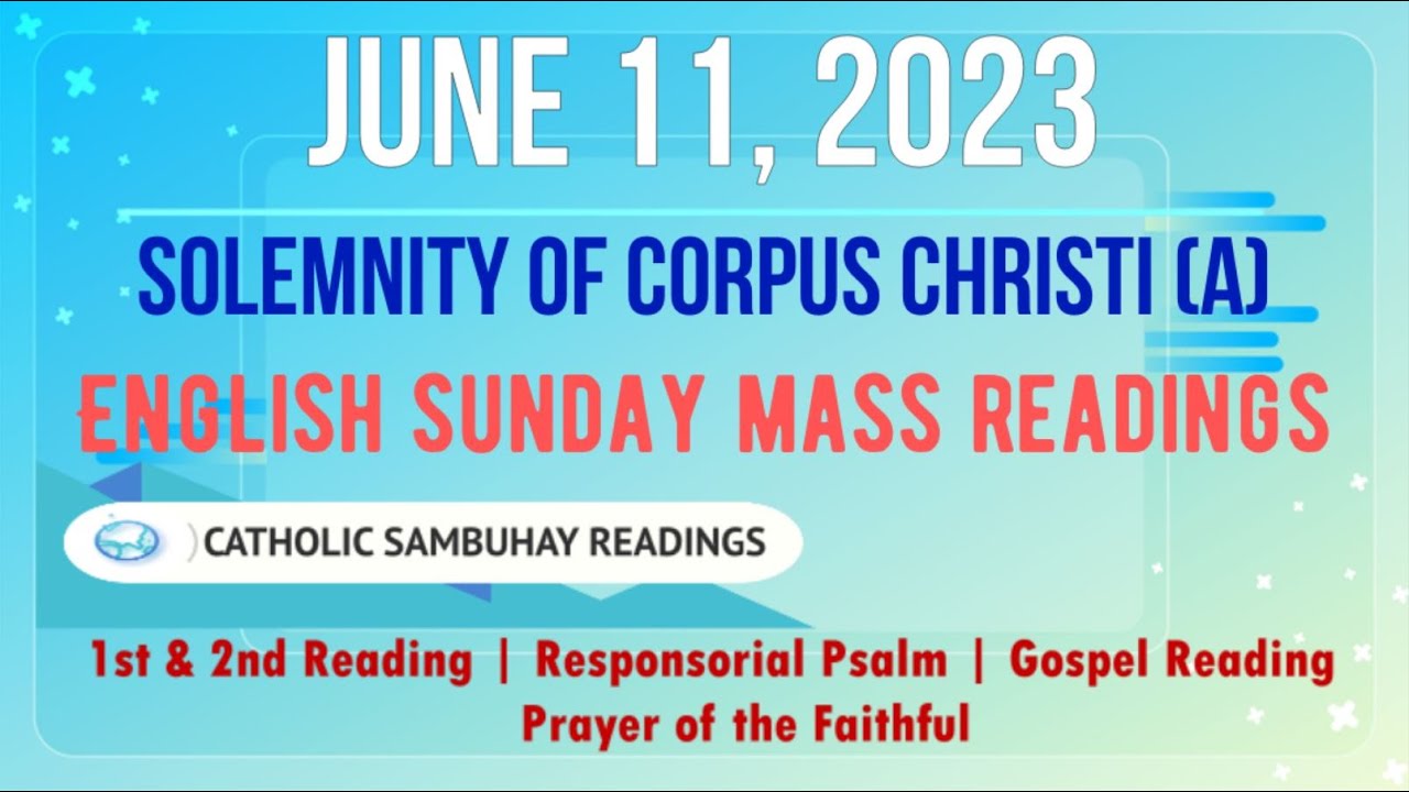 11-june-2023-english-sunday-mass-readings-solemnity-of-the-most-holy