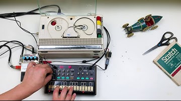 Volca FM + Geloso Reel to Reel | Sound on Sound Tape Loop