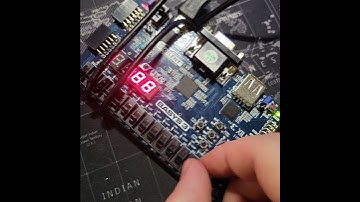 FPGA - Seven-segment display (only 2 digits)