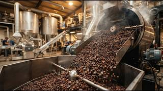How Nescafé Coffee Is Made | The Factory Pr ocess Behind Millions of Cups