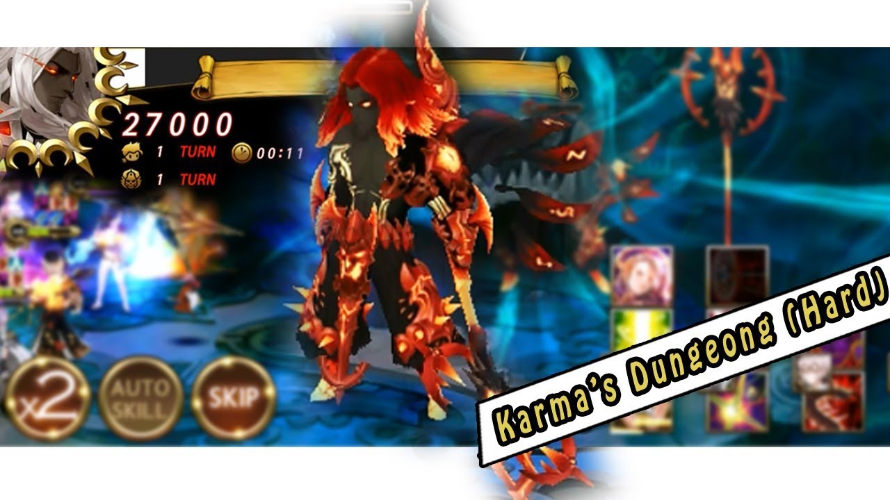 Seven Knights - Shadow Karma's Dungeon (Hard) 