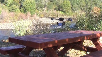 Draganflyer X4 UAV R/C Helicopter  Man Portable Live Streaming Video