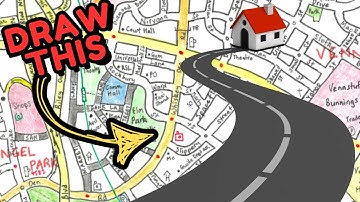 How to draw Roads on maps! (Full 1 hour tutorial)