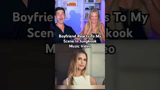 Boyfriend Reacts To My Scene In Jungkook Music Video!