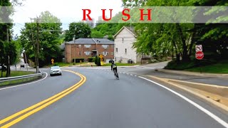 Rush - Tom Sawyer | Lyrics | Road Bike in New Jersey USA