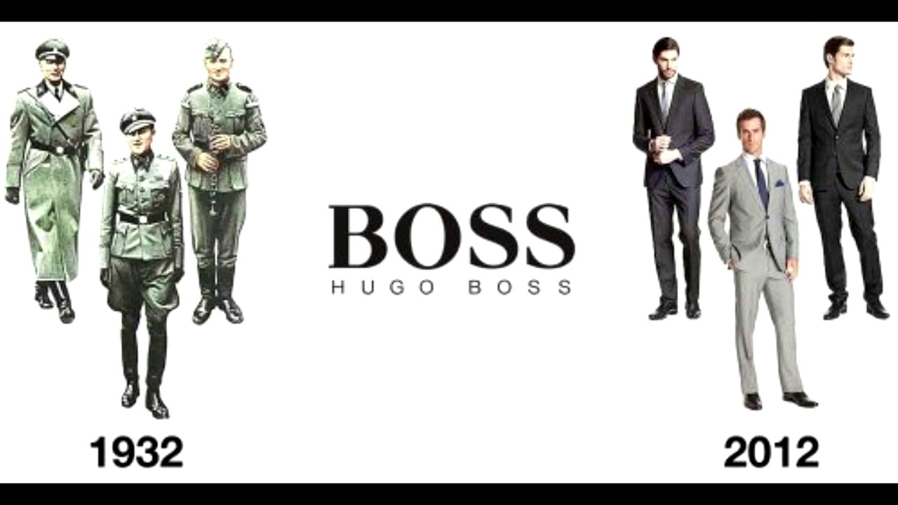 Дизайнер одежды босс 4 буквы. Одежда Хуго босс 1939 года. Hugo Boss 1934. Форма SS Hugo Boss. Коллекция Хьюго босс 1934.