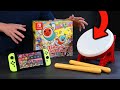 el INCREÍBLE JUEGO del TAMBOR para Nintendo SWITCH 😂 (Taiko no Tatsujin)  Unboxing y gameplay