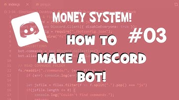 How to make a Discord Bot - Money System!