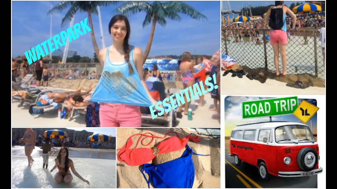Road Trip/ Waterpark Essentials! Outfit,Beauty and More! YouTube
