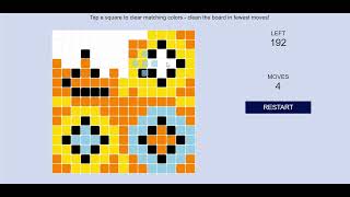 Pixly Level 195 Solved