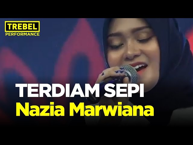 Nazia Nyanyiin Terdiam Sepi LIVE, Penonton Ambyar! | TREBEL Performance class=