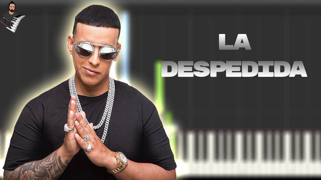 Daddy Yankee - La Despedida | Instrumental Piano Tutorial / Partitura / Karaoke / MIDI