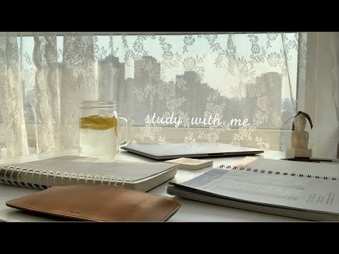 study with me 날씨좋은날 집에서 같이 공부해요 / ASMR <strong>장작소리</strong> / 스터디윗미 / 공부영상