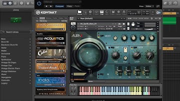 Logic Pro X Automation Kontakt 5 - Track and Controller