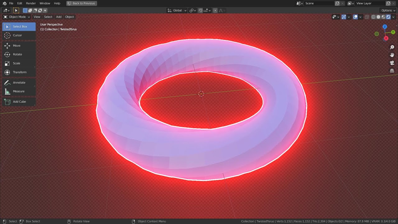 Blender - Cycles Bloom and Glow (Blender 2.8) 