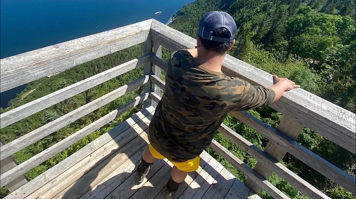 Day hike at Mont saint Alban Forillon national park