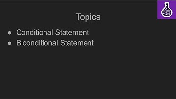 Conditional Statement and Biconditional Statement | Discrete Math
