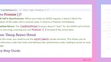 How to Fix Promise { } in AXIOS with Express.js