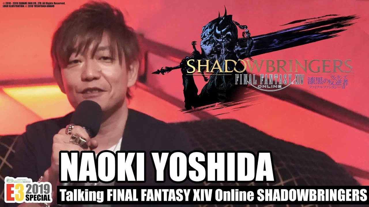 Talking Shadowbringers With Yoshi P Final Fantasy Xiv Online Youtube