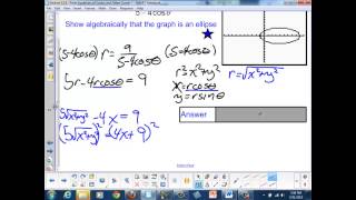 Lesson 13-02 (Part III): Polar Equations of Conics and Other Curves