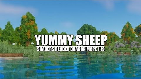 TOP 1!! NEW SHADERS RENDER DRAGON MCPE 1.18.30 - 1.19