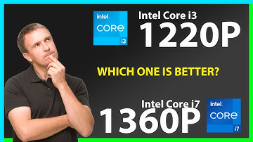 INTEL Core i3 1220P vs INTEL Core i7 1360P Technical Comparison