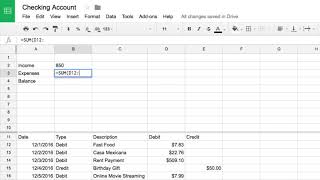 Calculate Total Expenditures