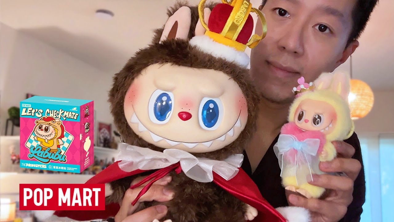 ROYALTY LABUBU!! POP MART Let's Checkmate Series Queen and King