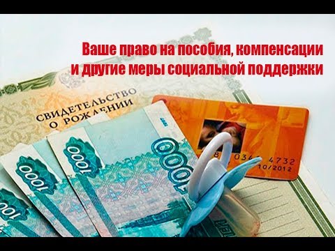 Ваше право на пособия, компенсации и другие меры социальной поддержки