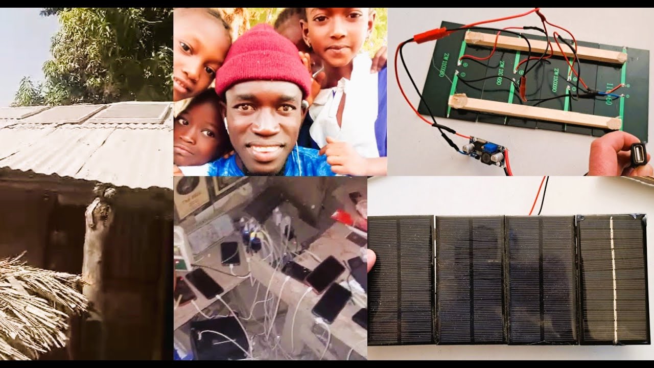 Solar Phone Charger Project for Gambia Africa, by the NonProfit