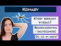 Komary: co je odstrasza i po co piją krew? Bezpieczeństwo i skuteczność repelentów.