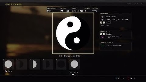 Easy BO4 Yin and Yang emblem tutorial